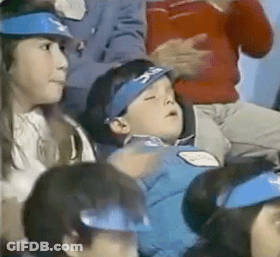 Kid Sleeping On Game GIF