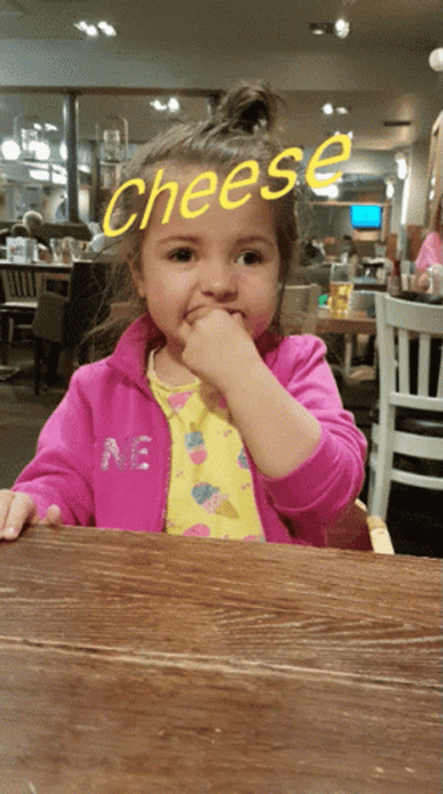 Kid Smiling Cheese Meme GIF
