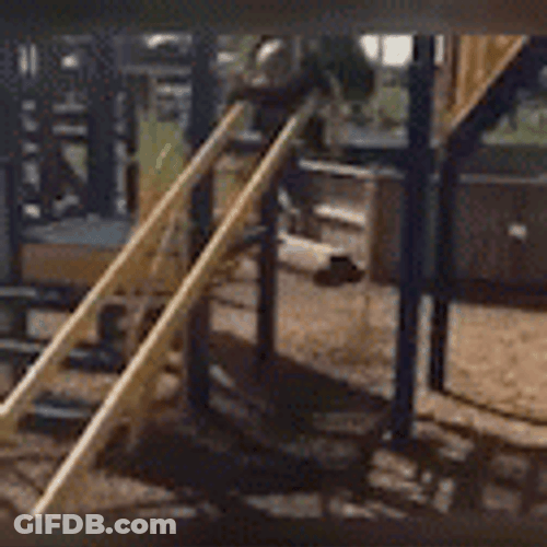 Kid Smooth Slide Fail GIF