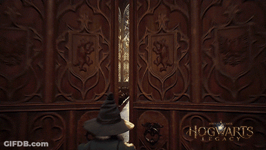 Kid Sorting Hat Hogwarts Legacy GIF