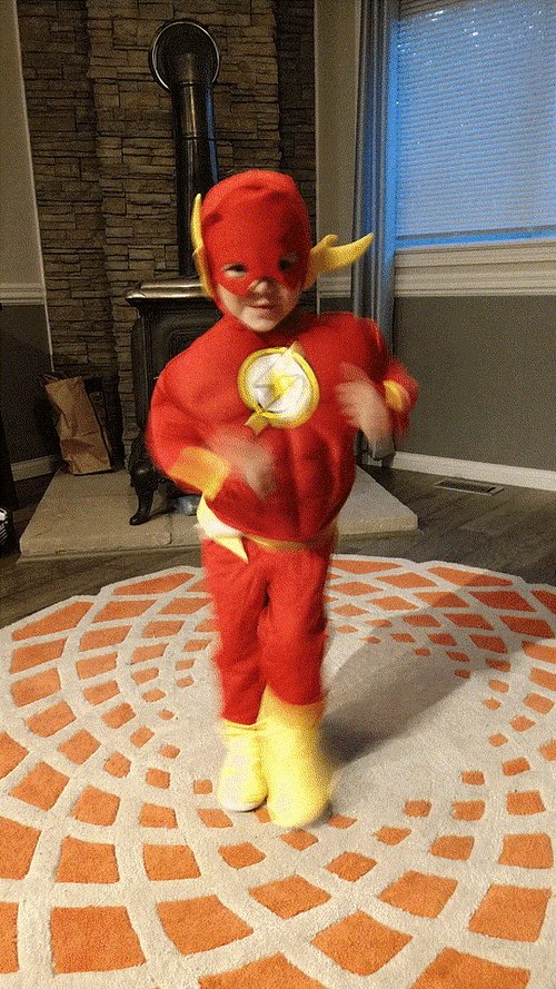 Kid The Flash Halloween Costume GIF