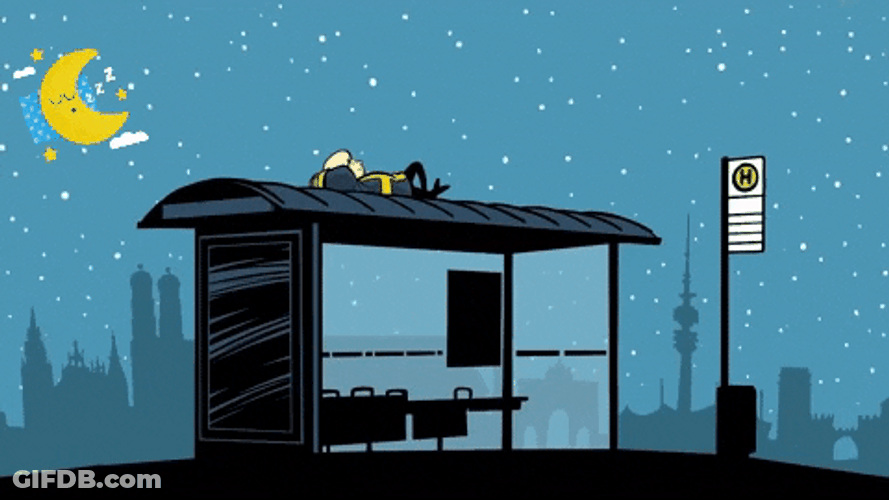 Kid Watching Falling Star Dobranoc GIF