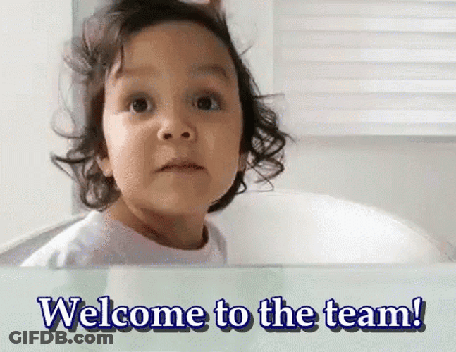Kid Welcome Aboard The Team GIF