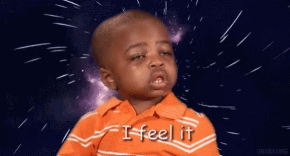 Kid With Allergies I Feel It GIF