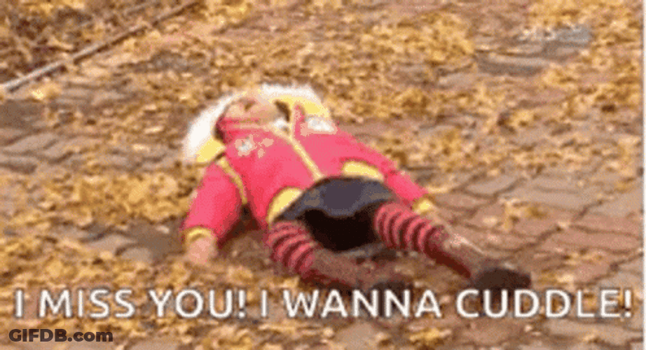 Kid With Tantrums Wanna Cuddling GIF