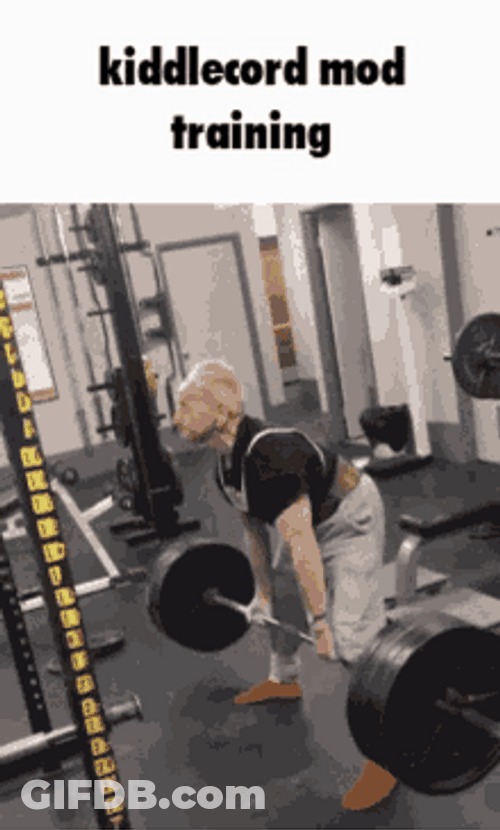 Kiddlecord Mod Training Deadlift GIF