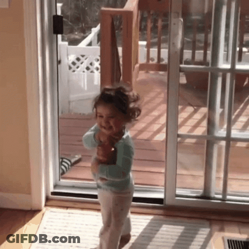 Kids Falling Cat Together GIF