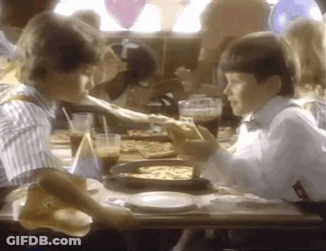 Kids Party Cheesy Stretch GIF