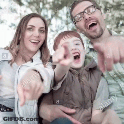 Kids Point And Laugh Image Compilation GIF