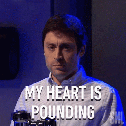 Kieran Culkin My Heart Is Pounding GIF