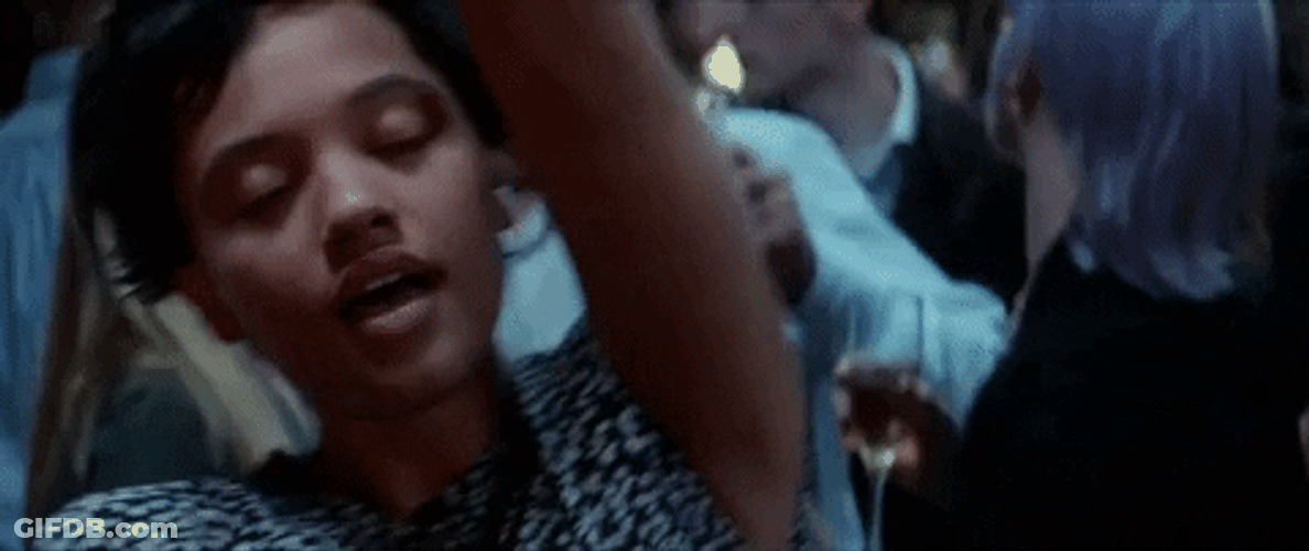 Kiersey Clemons Sensual Dance Partying GIF