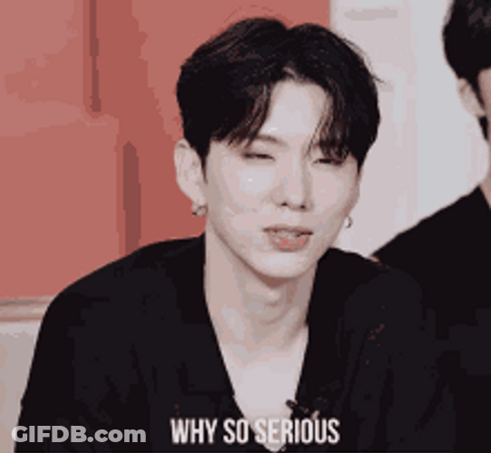 Kihyun Monsta Why So Serious GIF