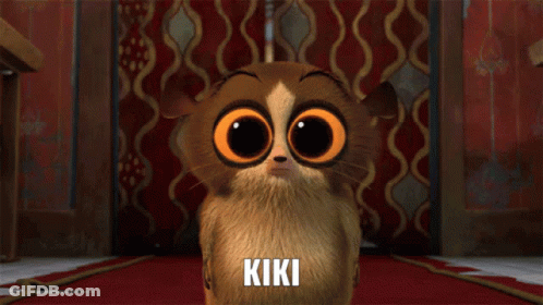 Kiki Standing On Red Carpet GIF