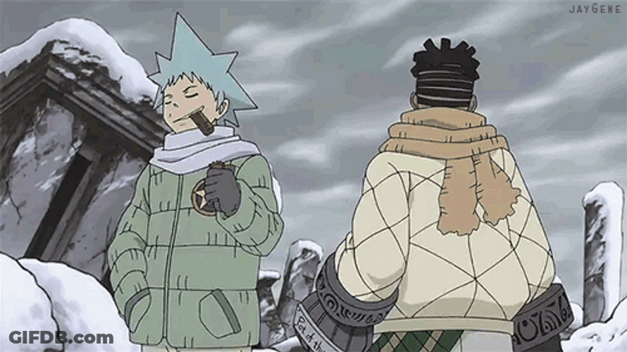 Kilik Rung And Soul Eater Evans Fist Bump After Win GIF