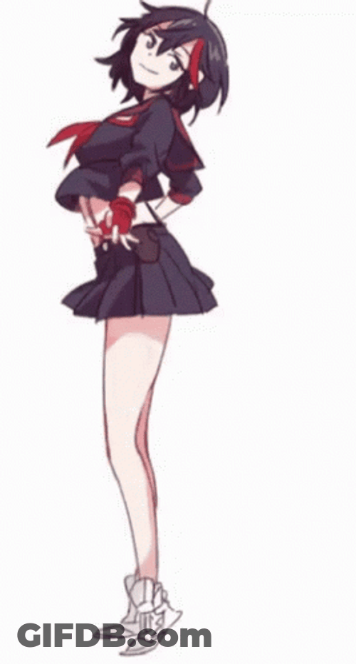 Kill La Kill Dancing Ryuko GIF