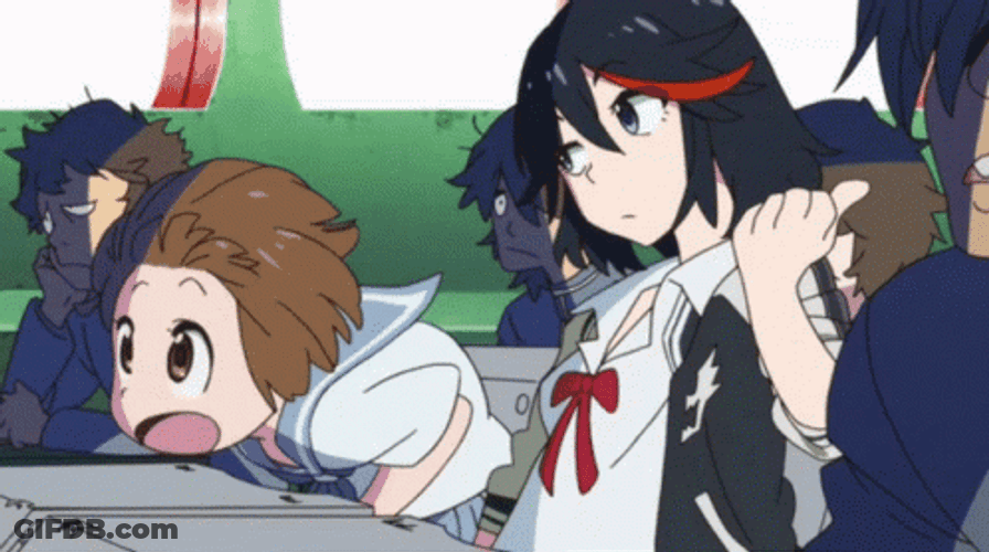 Kill La Kill Mako And Ryuko GIF
