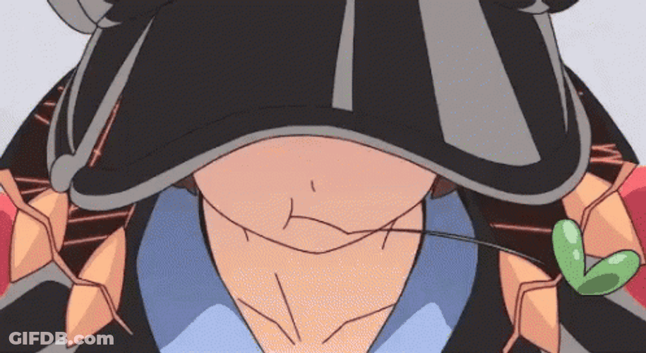 Kill La Kill Mako Being Cute GIF