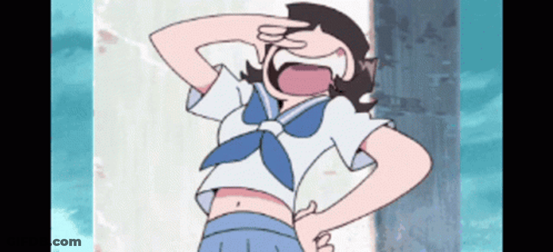 Kill La Kill Mako Big Laugh GIF