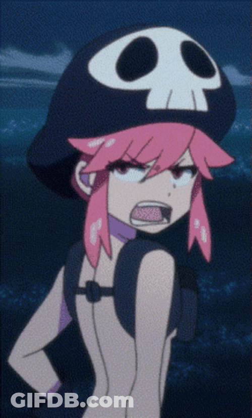 Kill La Kill Nonon Is Mad GIF