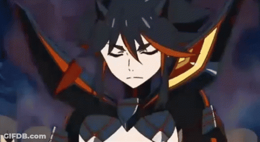 Kill La Kill Ryuko In Flames GIF