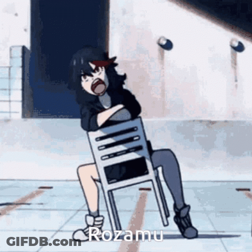 Kill La Kill Ryuko Shouting GIF