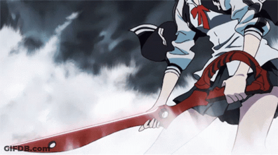 Kill La Kill Scissor Blade GIF