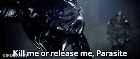 Kill Me Or Release Me Parasite Black And White GIF