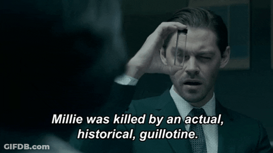 Killed By A Historical Guillotine GIF
