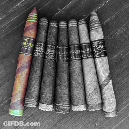 Killer And Shaolin Cigars GIF