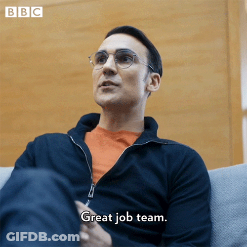 Killing Eve Great Job Team GIF