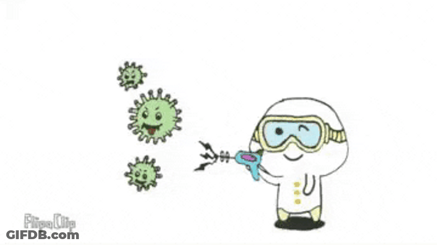 Killing Germs Bacteria GIF