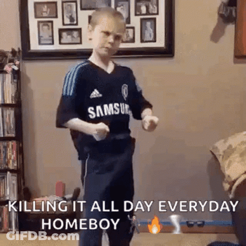 Killing It All Day Homeboys GIF