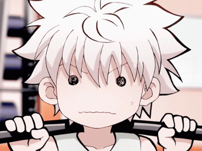 Killua Cute Confused Face GIF