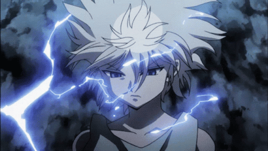 Killua Godspeed Lightning GIF