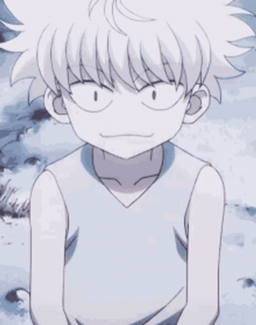 Killua Mischievous Laugh GIF