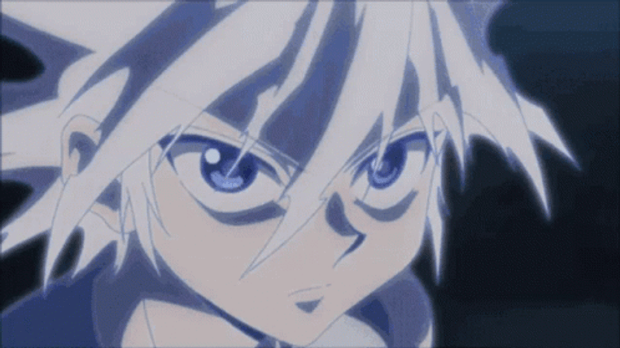 Killua Pfp Electric Ring GIF