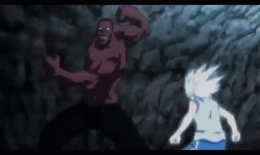 Killua Pfp Fast Kick GIF