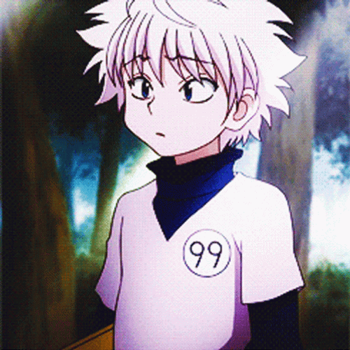 Killua Pfp Sigh GIF