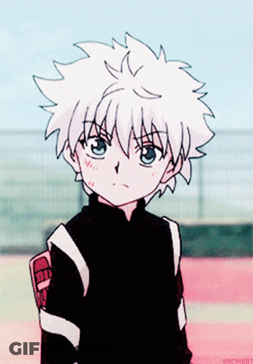 Killua Pfp Startled GIF