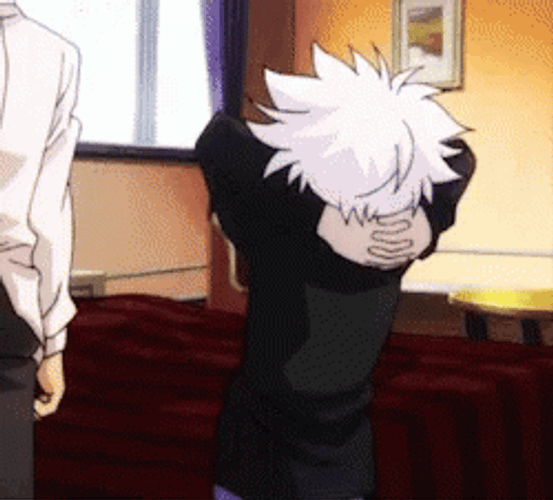 Killua Tilt Cat Face GIF