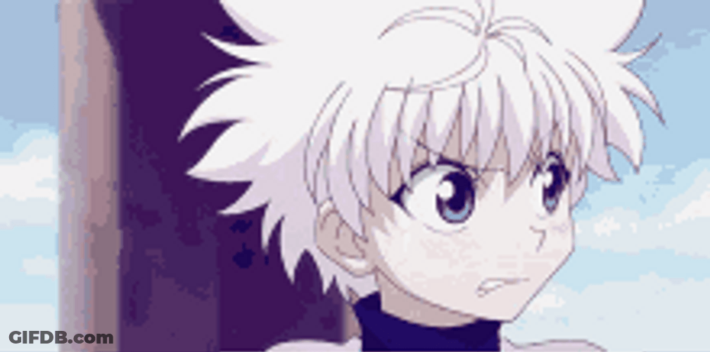 Killua Zoldyck Angry GIF