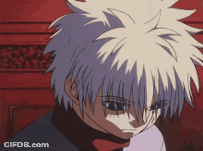 Killua Zoldyck Crying Blood GIF