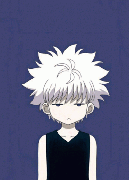 Killua Zoldyck Funny Baka GIF