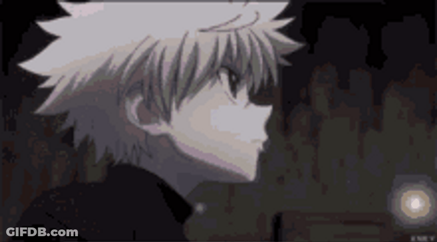 Killua Zoldyck Getting Mad & Evolving GIF