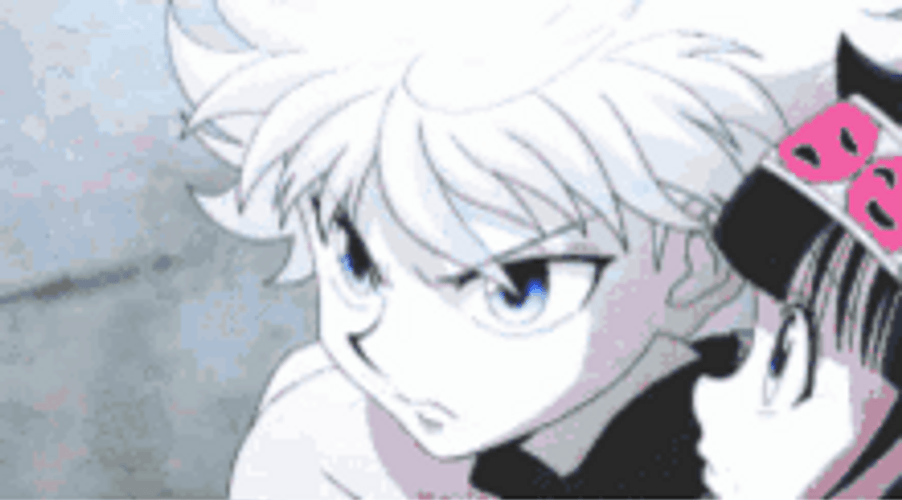 Killua Zoldyck Hunter X Hunter Godspeed Carrying Alluka GIF