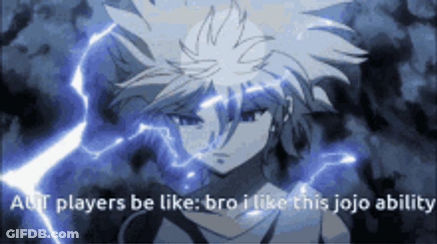 Killua Zoldyck Hunter X Hunter Godspeed Jojo Meme GIF
