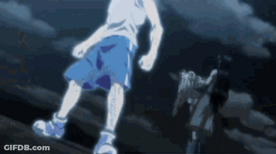 Killua Zoldyck Hunter X Hunter Godspeed Lightning Fast GIF