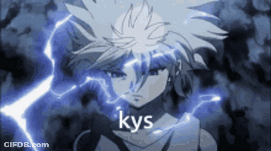 Killua Zoldyck Hunter X Hunter Godspeed Lightning GIF