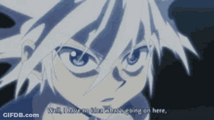 Killua Zoldyck Hunter X Hunter Godspeed Power GIF