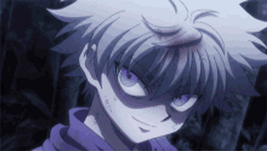 Killua Zoldyck Hunter X Hunter Godspeed Scary Look GIF